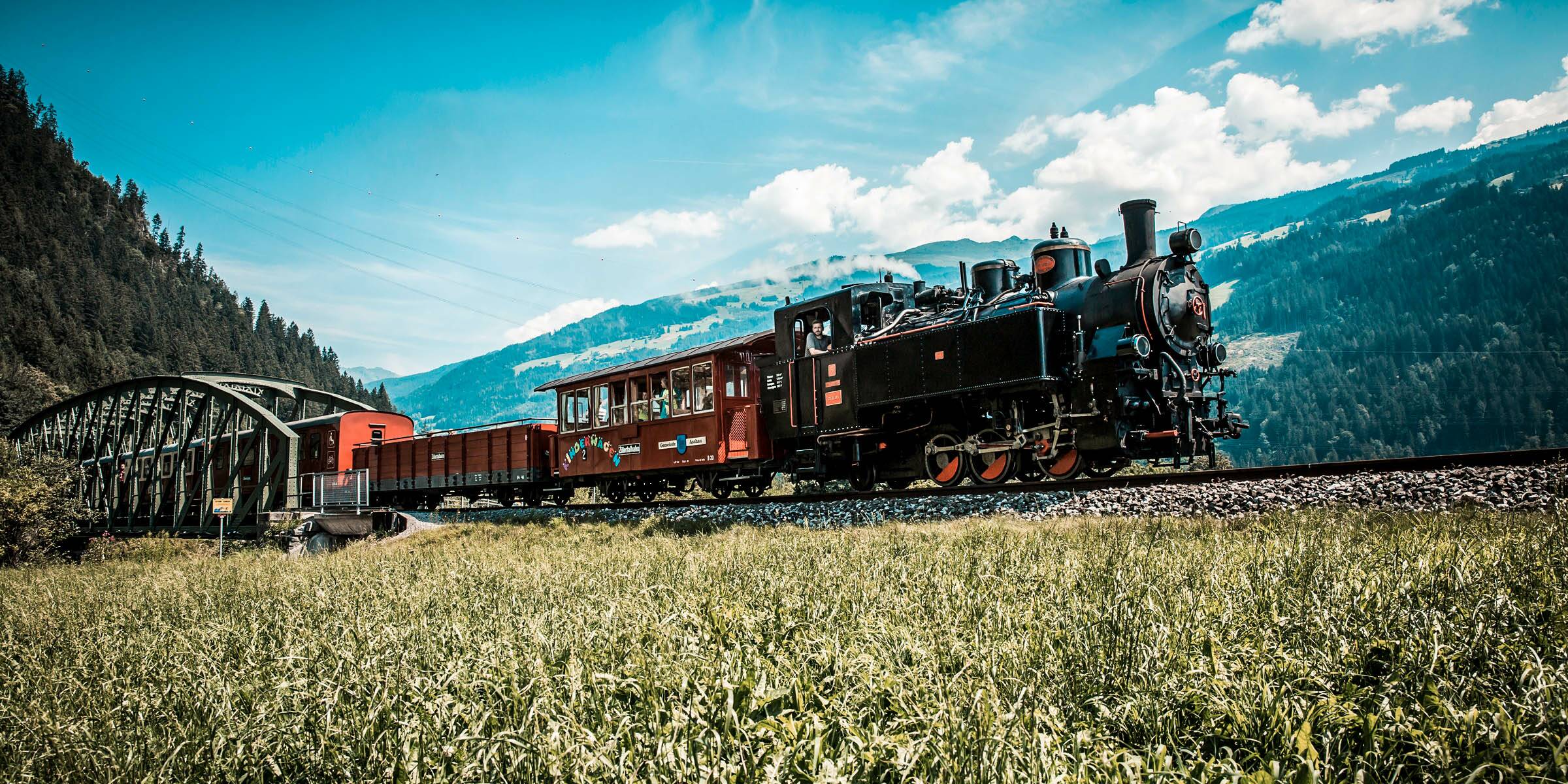 Zillertalbahn Dampflok © Zillertal Tourismus